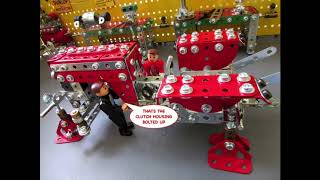 MECCANO MEN BUILD A MASSEY FERGUSON 165 TRACTOR FROM MECCANO [upl. by Haeluj213]