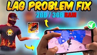 Fix Lag Problem In Free Fire 🔥 Fix Lag In 2gb3gb Mobile  100 Working Tricks Play Smoothly 👽 [upl. by Mireille25]