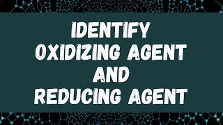 Identify Oxidizing Agent amp Reducing Agents Very Easily  organicchemistry [upl. by Alaunnoif106]