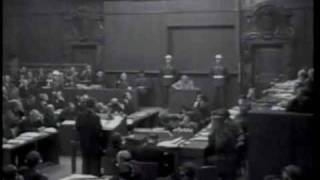 Nuremberg Day 84 Goering Part 1 translated captions [upl. by Norvell]