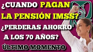 PAGO PENSIÓN IMSS ASÍ QUEDAN LOS PAGOS PARA PENSIONADOS EN NOVIEMBRE 2024 ¿ADELANTO ¿AGUINALDOS [upl. by Attiuqahs]