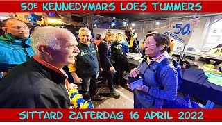 Loes Tummers Puth loopt haar 50e Kennedymars in Sittard Kennedymars Sittard 2022 aankomst [upl. by Nutter550]