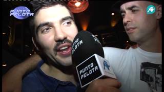 Jorge Maqueda campeón del Mundo de Balonmano hace de reportero para Punto Pelota [upl. by Pulling94]