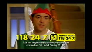 Yellow Pages Elves Party TV Advert with James Nesbitt  2004 [upl. by Ahsercul282]