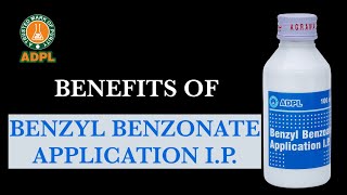 Benefits of Benzyl Benzoate Application  ADPL [upl. by Meador978]