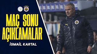 Teknik Direktörümüz İsmail Kartalın Maç Sonu Açıklamaları  Çaykur Rizespor 13 Fenerbahçe [upl. by Emanuel]