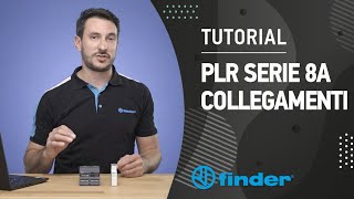 Finder OPTA Serie 8A  Tutorial collegamenti con un esempio di applicazione [upl. by Noemi637]