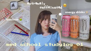 STUDY VLOG med school exams what i eat in a day cutting my own hair [upl. by Wolfgang]