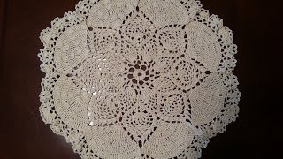 Crochet Doily  Dove Doily Part 1 [upl. by Ettezyl]