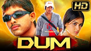 Dum Full HD  Allu Arjun Action Hindi Dubbed Movie  दम तेलुगु हिंदी डब्ड मूवी  Genelia DSouza [upl. by Yrrah625]