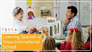 Learning Spanish at Tessa International School [upl. by Yarod]