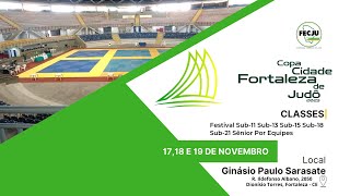 COPA CIDADE DE FORTALEZA DE JUDO 2023  SABADO [upl. by Wynne495]