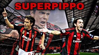 FILIPPO INZAGHI  Best goals for AC Milan [upl. by Ennaimaj]