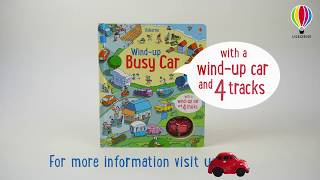 The Usborne Windup Busy Car  in action [upl. by Gruber]