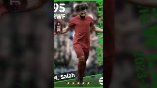 Salah card comparison efootball efootball2024 shorts [upl. by Rawdin]