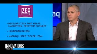 IZEA NASDAQ IZEA  CEO Ted Murphy  Innovators with Jane King [upl. by Fregger373]