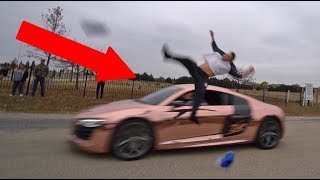 FLIPPING OVER SUPERCAR GONE VERY WRONG [upl. by Jerad]