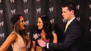 The Bella Twins Discuss Wrestlemania 30  April 7th 2014 [upl. by Ardehs492]