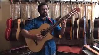 Thendral Vanthu Theendum bothu Original Music Cover by Sada master Guitarist [upl. by Corbet691]