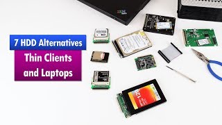 Modern Hard Drive Alternatives for old Laptops and Thin Clients [upl. by Nowed316]