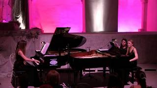 Stravinsky  Petrushka for 2 Pianos  Gromglasovas duo [upl. by Laamaj]