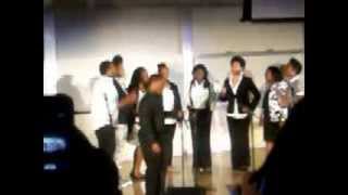 Wake Up Everybody Vision Acapella Gospel Group UNC [upl. by Litman]