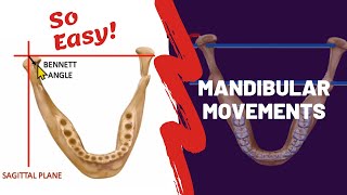 Mandibular Movements Simplified [upl. by Nahamas]