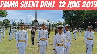 121st Philippine Independence Day  PMMA Silent Drill Company  12 JUNE 2019 [upl. by Ellohcin216]