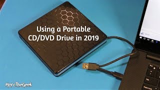 Using a Portable CDDVD Drive in 2019 [upl. by Florette144]