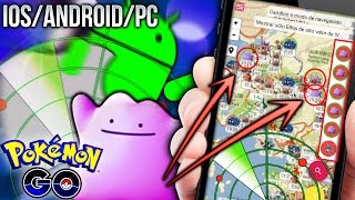 NUEVO RADAR Pokemon GO Como VER A DITTO Y TODOS LOS POKEMONS EN EL MAPA POKERADAR para Android ios [upl. by Smith]