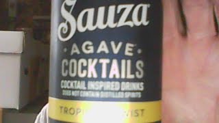 La Beer Reviews Sauza Agave Cocktails Tropical Twist [upl. by Notnirt75]