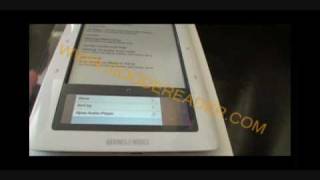 Good EReader  Barnes and Noble Nook Menu Tutorial [upl. by Zitella]