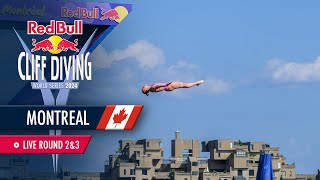 Cliff Diving at the Port of Montreal CAN  ROUND 23  Red Bull Cliff Diving World Series 2024 [upl. by Balliol]