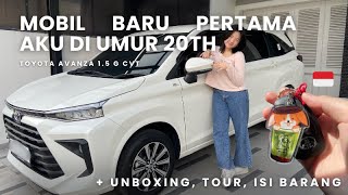 MOBIL BARU PERTAMAKU l Toyota Avanza 15 G CVT 2024 [upl. by Zenitram]