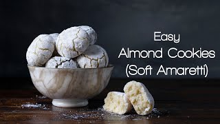 Italian almond cookies amaretti  3 ways [upl. by Enyar868]