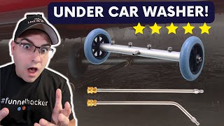 RIDGE WASHER Pressure Washer Undercarriage Cleaner  Product Review [upl. by Ainevuol]