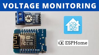 Monitoring Voltage with ESPHome D1 Mini ADC and Home Assistant [upl. by Jareb]