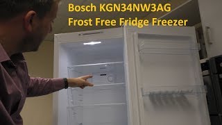 Bosch KGN34NW3AG Fridge Freezer [upl. by Rozamond]