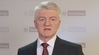 ThyssenKrupp returns to profit [upl. by Neerac]