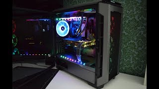 PC Building Phanteks Eclipse P600s Installation [upl. by Eeralih]