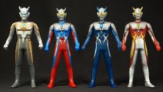 ウルトラヒーロー500 スペシャル限定 ウルトラマンゼロ ルナミラクルゼロ クリアブルーラメver ストロングコロナゼロ クリアレッドラメver Ultraman zero [upl. by Ennahgiel]