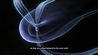 Animation Why the northern and southern lights are different [upl. by Rekyr]