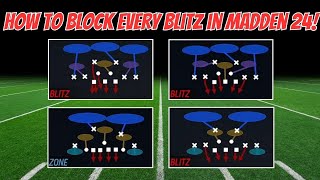 How to block the blitz in Madden 24 Easy methods [upl. by Ellertnom762]