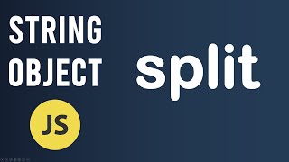 split Method  String Object In JavaScript [upl. by Tedie828]