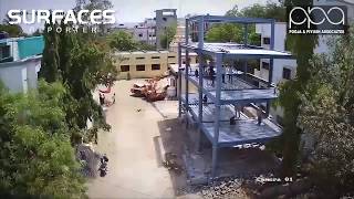 First ever residential steel building in just 8 days  Poojaamp Piyush Associates Aurangabad  SR [upl. by Buyers531]