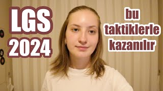 LGS 2024 BU TAKTİKLERLE KAZANILIR✅  GALATASARAY LİSESİ ÖĞRENCİSİNDEN SINAV İÇİN ÖNERİLER lgs2024 [upl. by Adnael]