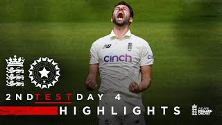 Wood Sets Up Final Day Thriller  England v India  Day 4 Highlights  2nd LV Insurance Test 2021 [upl. by Custer384]