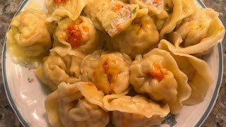 V798  Golden Momo Dumplings  No Story Here 😀 [upl. by Ninetta]