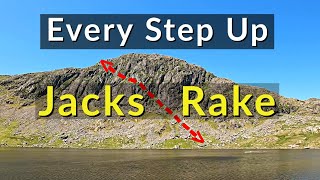 Jacks Rake  Every Step up this classic Lake District Scramble on Pavey Ark  Lake District Fells [upl. by Naoma]