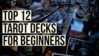 12 TAROT DECKS FOR THE ABSOLUTE BEGINNER [upl. by Lewendal]